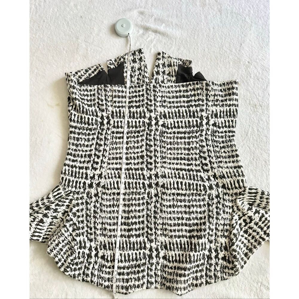 Tart collections black and white tweed jacket size M - Picture 6 of 7